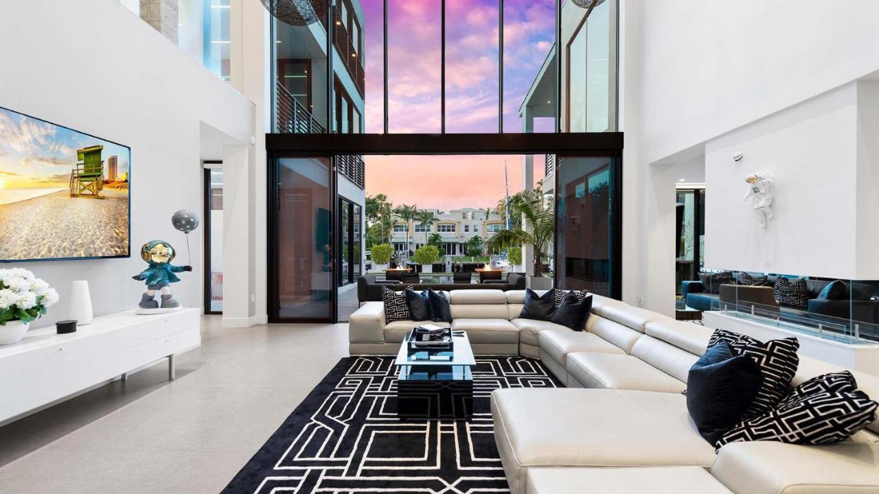 Boardwalk Mansion Villa Fort Lauderdale Eksteriør bilde